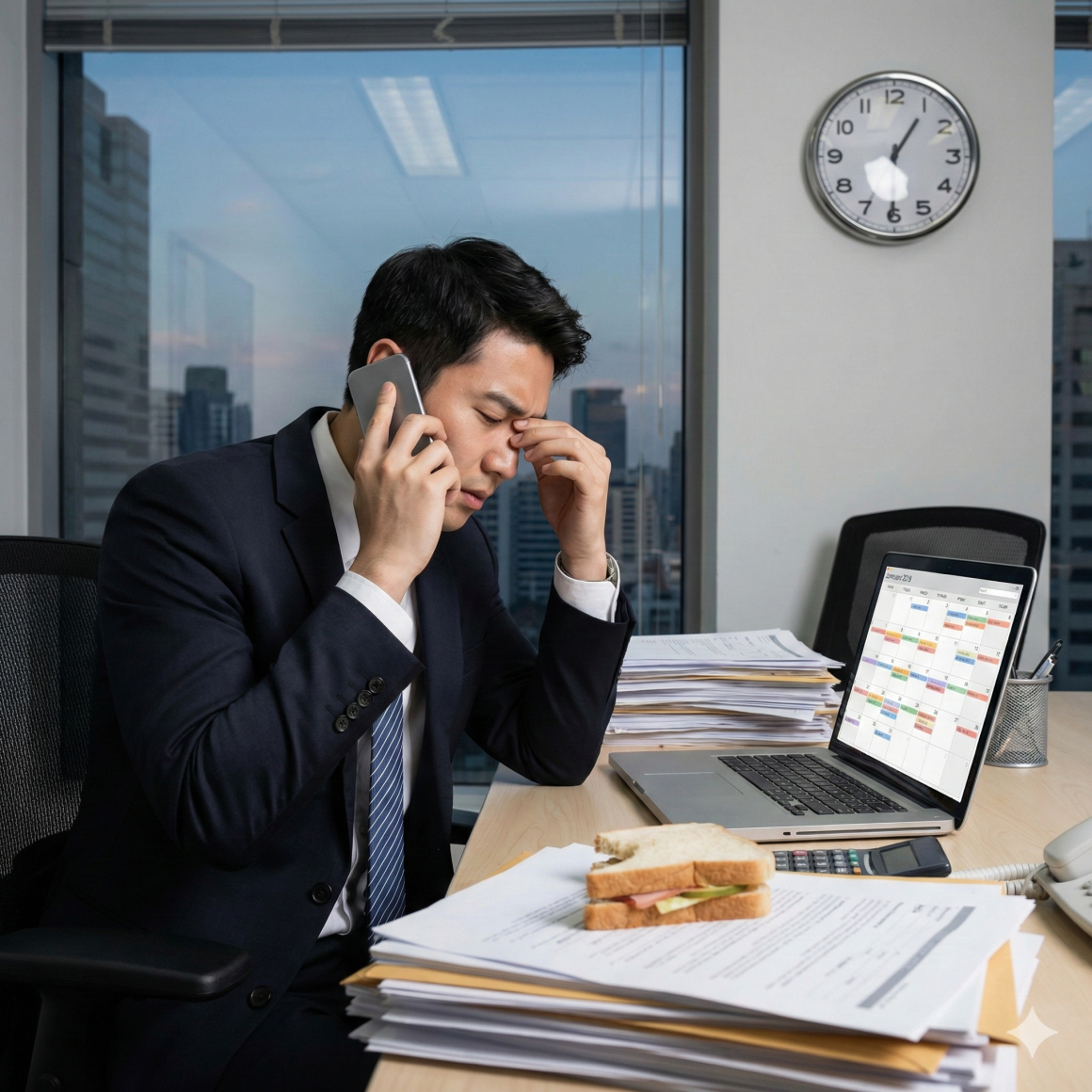 上班族，時間不好排