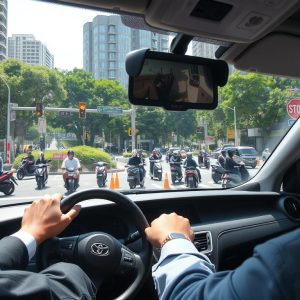 台中市區開車好可怕？機車多、路口複雜的防衛駕駛心法