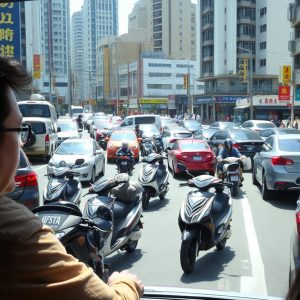 台中市區開車好可怕？機車多、路口複雜的防衛駕駛心法