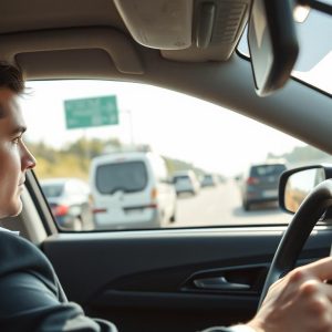 新手變換車道怎麼看？後照鏡、盲點與方向燈使用技巧