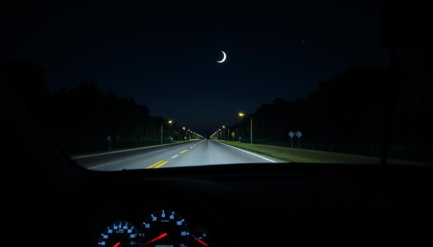 夜間開車看不清楚怎麼辦?燈光使用與視線判斷技巧 夜間開車看不清楚怎麼辦?燈光使用與視線判斷技巧