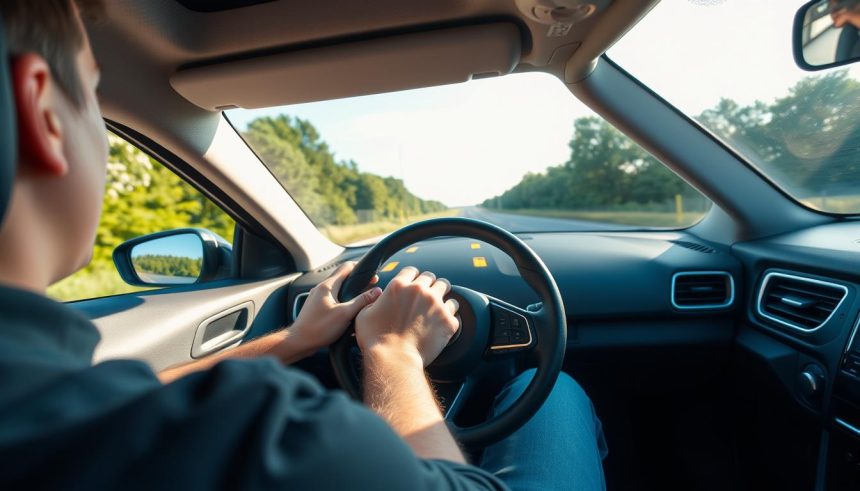 新手開車為什麼容易壓線?車道置中與方向修正技巧 新手開車為什麼容易壓線?車道置中與方向修正技巧