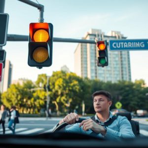 開車遇到黃燈該停還是過？教練教你正確判斷