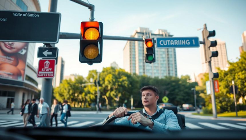 開車遇到黃燈該停還是過?教練教你正確判斷 開車遇到黃燈該停還是過?教練教你正確判斷